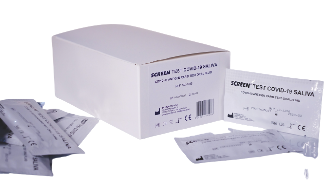 Швидкий (експрес) тест на антиген до вірусу SARS-CoV-2 (COVID-19), слина